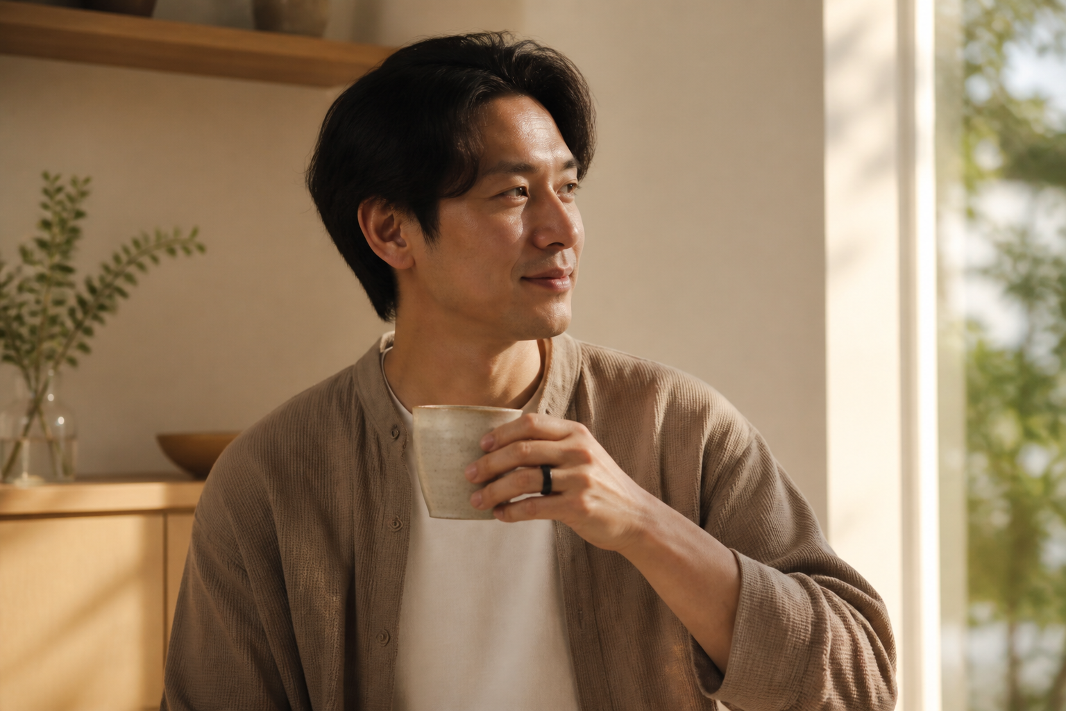 佩戴 LifeRing 开启清晨日常