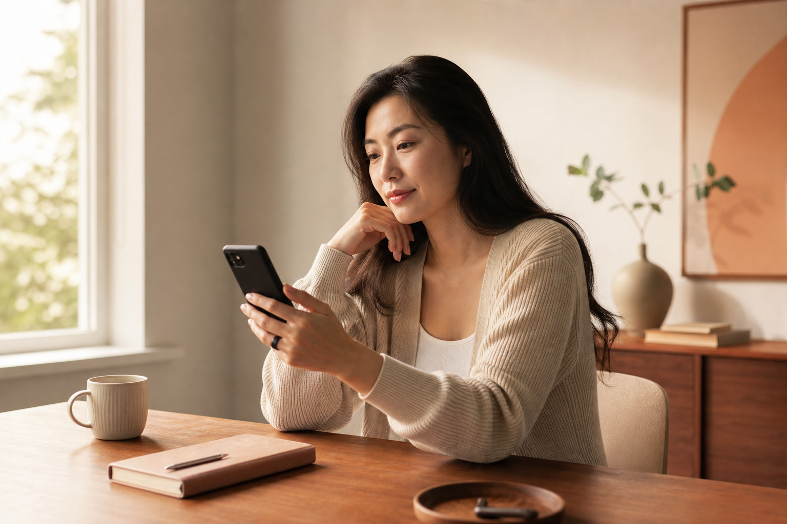 在 LifeRing App 查看长期健康趋势